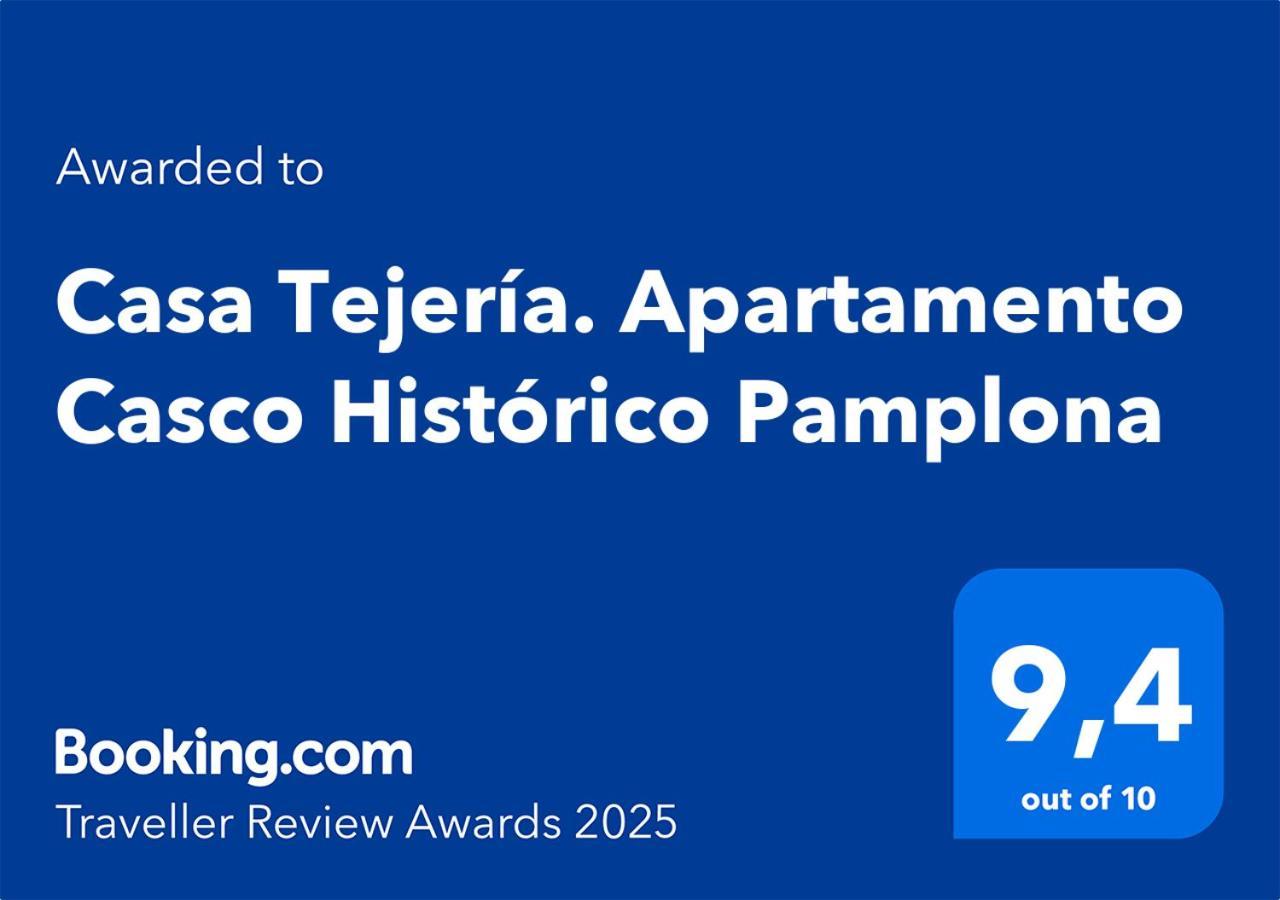 Casa Tejeria. Apartamento Casco Historico Памплона Экстерьер фото